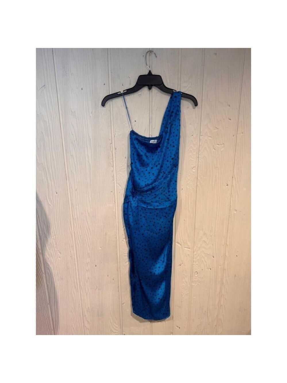 Heartloom Blue One Shoulder Long Dress XS